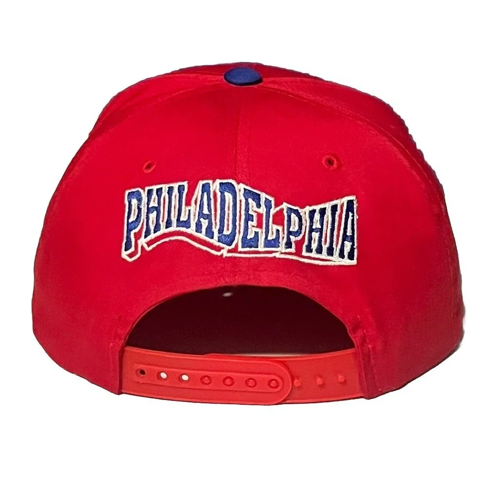 Vintage Philadelphia Phillies Hat Splash Wave Sports Specialties Blockhead Rare